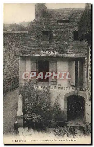 Ansichtskarte AK Lourdes Maison paternelle de Bernadette Soubirous