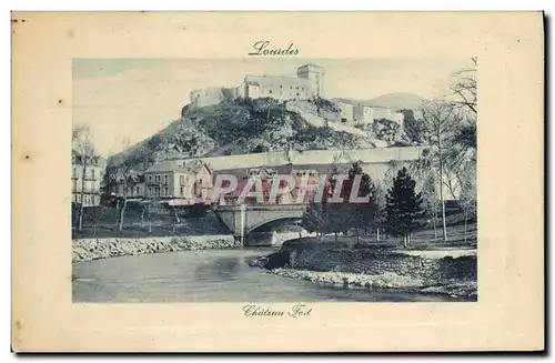 Cartes postales Lourdes Chateau Fort