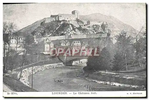 Cartes postales Lourdes Le Chateau Fort