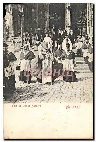 Cartes postales Beauvais Fete de Jeanne Hachetie