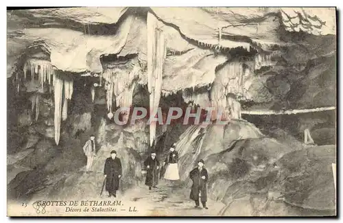 Ansichtskarte AK Grottes De Betharram Decors de Stalactites