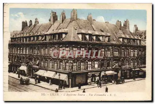 Cartes postales Lille L&#39Ancienne Bourse Vue d&#39ensemble