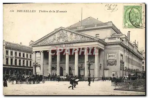 Cartes postales Brurelles Theatre de la Monnaie