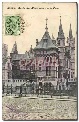 Cartes postales Anvers Musee ket Steen
