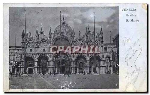 Cartes postales Venezia Basilica S Marco