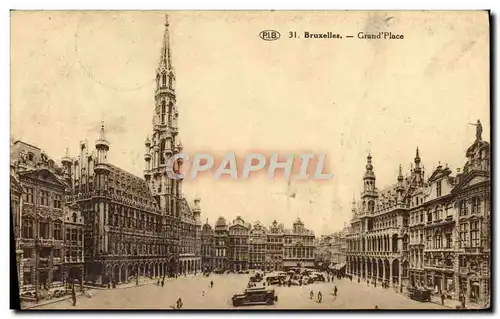 Cartes postales Bruxelles Grand Place