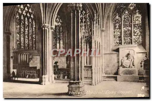 Ansichtskarte AK Wells Cathedral Lady Chapel