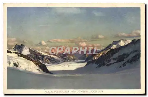 Cartes postales Aletschgletscher Vom Jungfraujoch Aus
