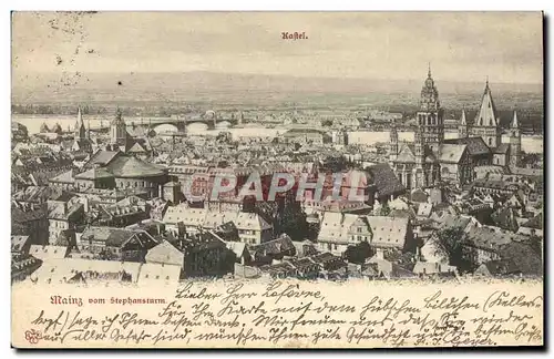 Cartes postales Mainz vom Stephansturm