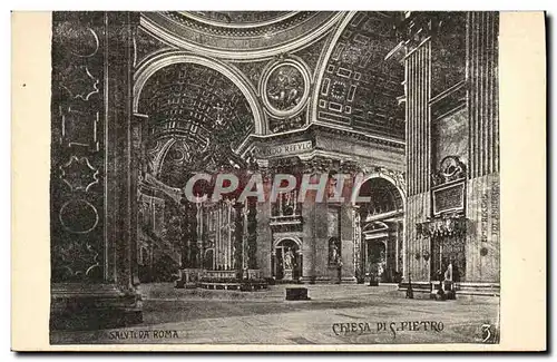 Cartes postales Roma Chiesa di S Pietro