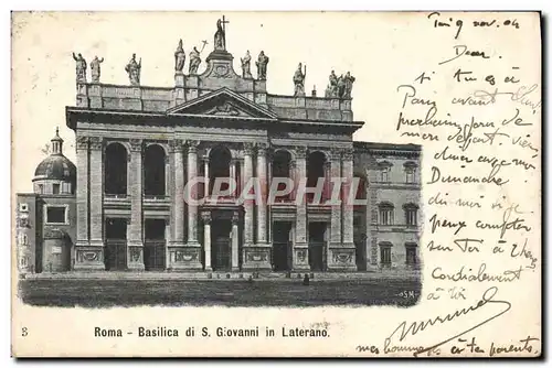 Cartes postales Roma Basilica di S Giovanni In Laterano