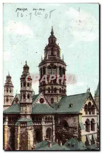 Cartes postales Mainz Der Dom