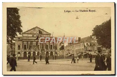 Cartes postales Liege Le Theatre Royal