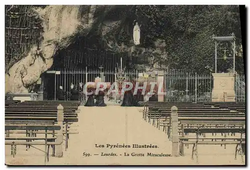 Cartes postales Lourdes La Grotte Miraculeuse