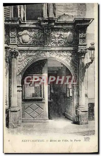 Cartes postales Neufchateau Hotel De Ville La Porte