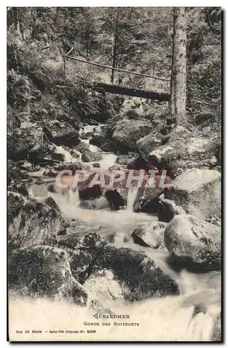 Ansichtskarte AK Gerardmer Gorge Des Roitelets