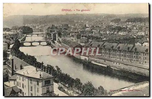 Cartes postales Epinal Vue Generale