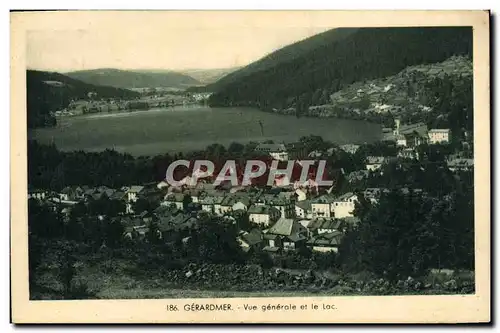 Cartes postales Gerardmer Vue Generele Et Le Lac