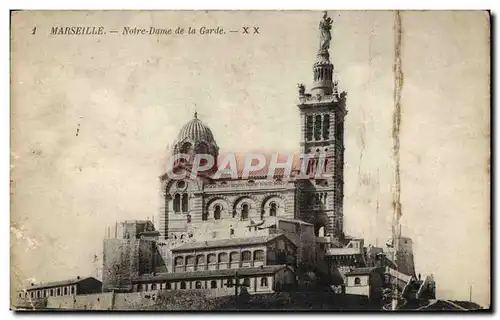 Cartes postales Marseille Notre Dame De La Garde