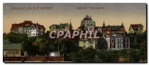 Cartes postales Neustadt An Der Haardt Sudliche Villenpartie