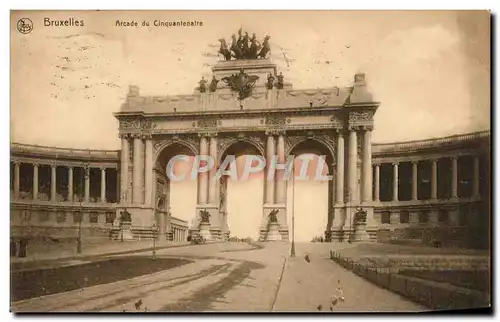 Cartes postales Bruxelles Arcade Du Cinquanlenaire