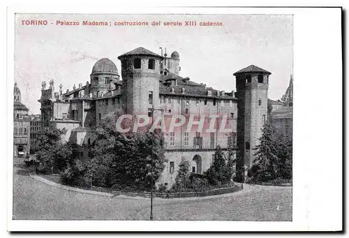 Cartes postales Torino Piazza Madama