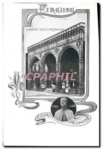 Cartes postales Firenze Logge Doll Orcagna