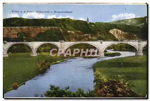 Cartes postales Witen Ruhr Hohenstein Bergerdenkmat
