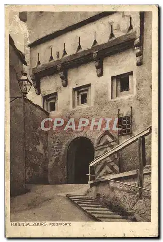 Cartes postales Hohensalzburg Rosspforte