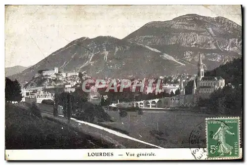 Cartes postales Lourdes Vue Generale