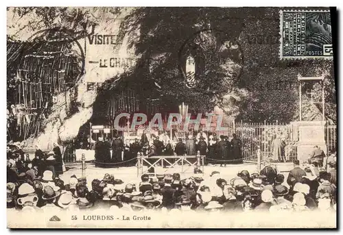 Cartes postales Lourdes La Grotte