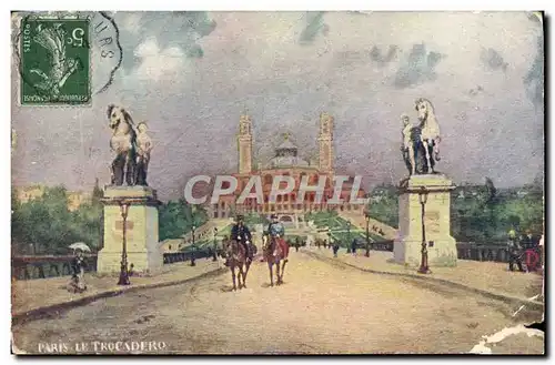 Cartes postales Paris Le Trocadero