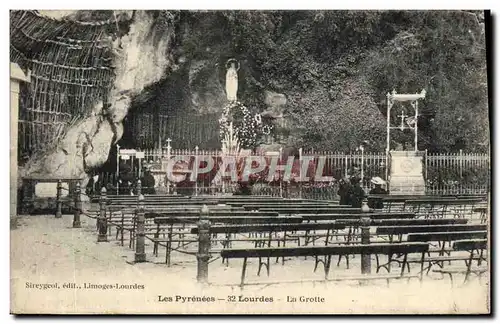 Cartes postales Lourdes La Grotte