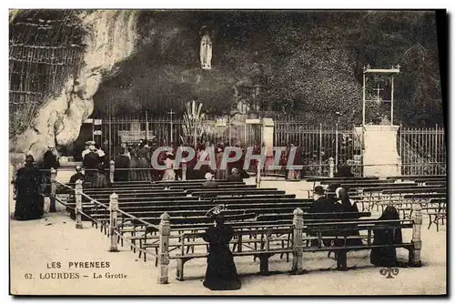 Cartes postales Lourdes La Grotte