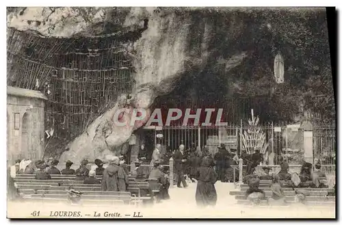 Cartes postales Lourdes La Grotte