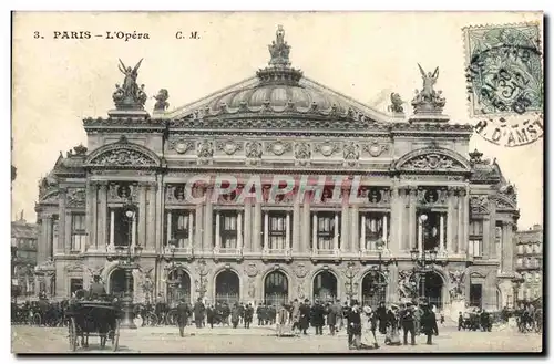 Cartes postales Paris L&#39Opera