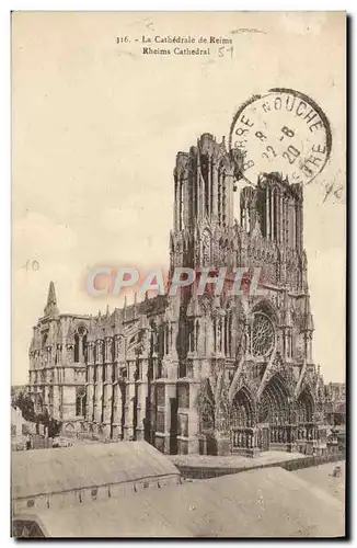 Cartes postales La Cathedrale De Reims