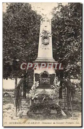 Ansichtskarte AK Mourmelon Le Grand Monument Du Souvenir Francais