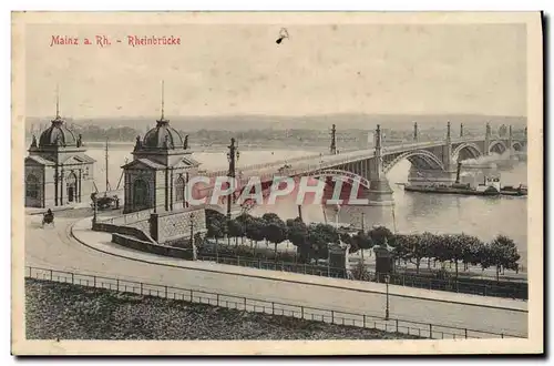 Cartes postales Mainz Rheinbrucke