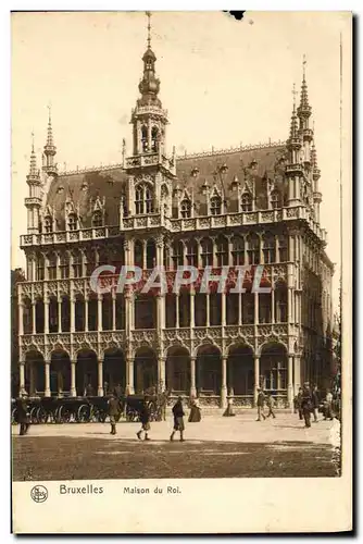 Cartes postales Bruxelles Maison Du Roi