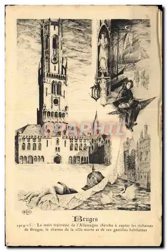 Cartes postales Bruges