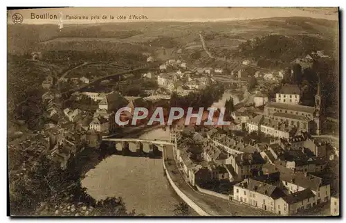 Cartes postales Bouillon Panorama pris de la cote d'Aucllin
