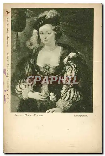 Cartes postales Rubens Helene Formant Amsterdam