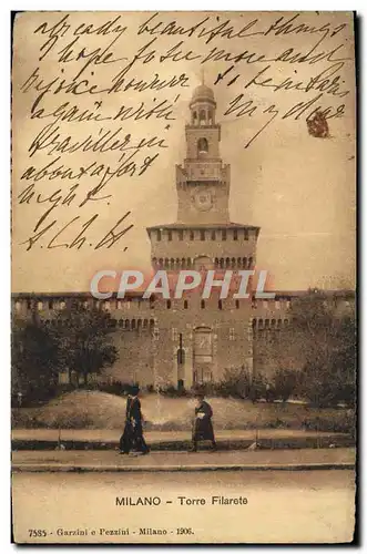 Cartes postales Milano Torre Filarete