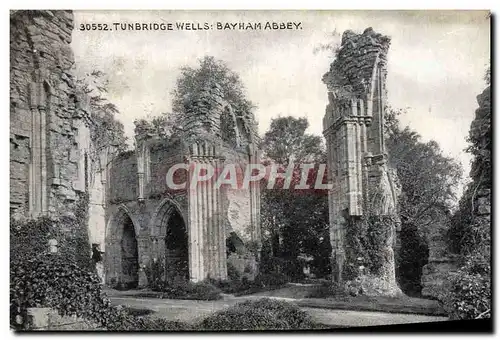 Ansichtskarte AK Tunbridge Wells Bayham Abbey