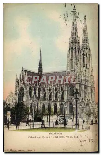 Cartes postales Votivkirche Wien