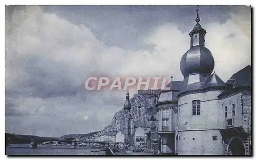 Cartes postales Dinant L&#39hotel de ville Eglise Notre Dame