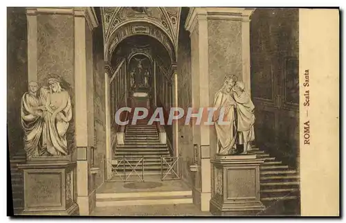 Cartes postales Roma Scala Santa