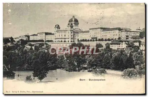 Cartes postales Bern Bundespalast