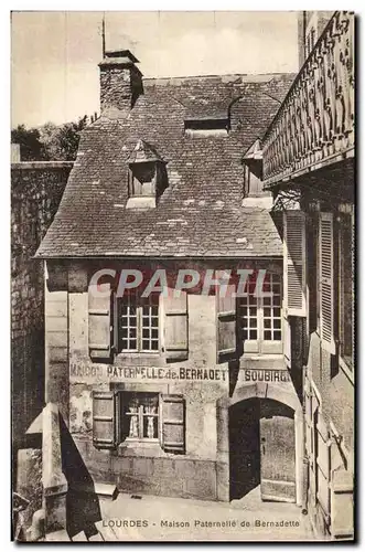 Cartes postales Lourdes Maison Paternelle de Bernadette